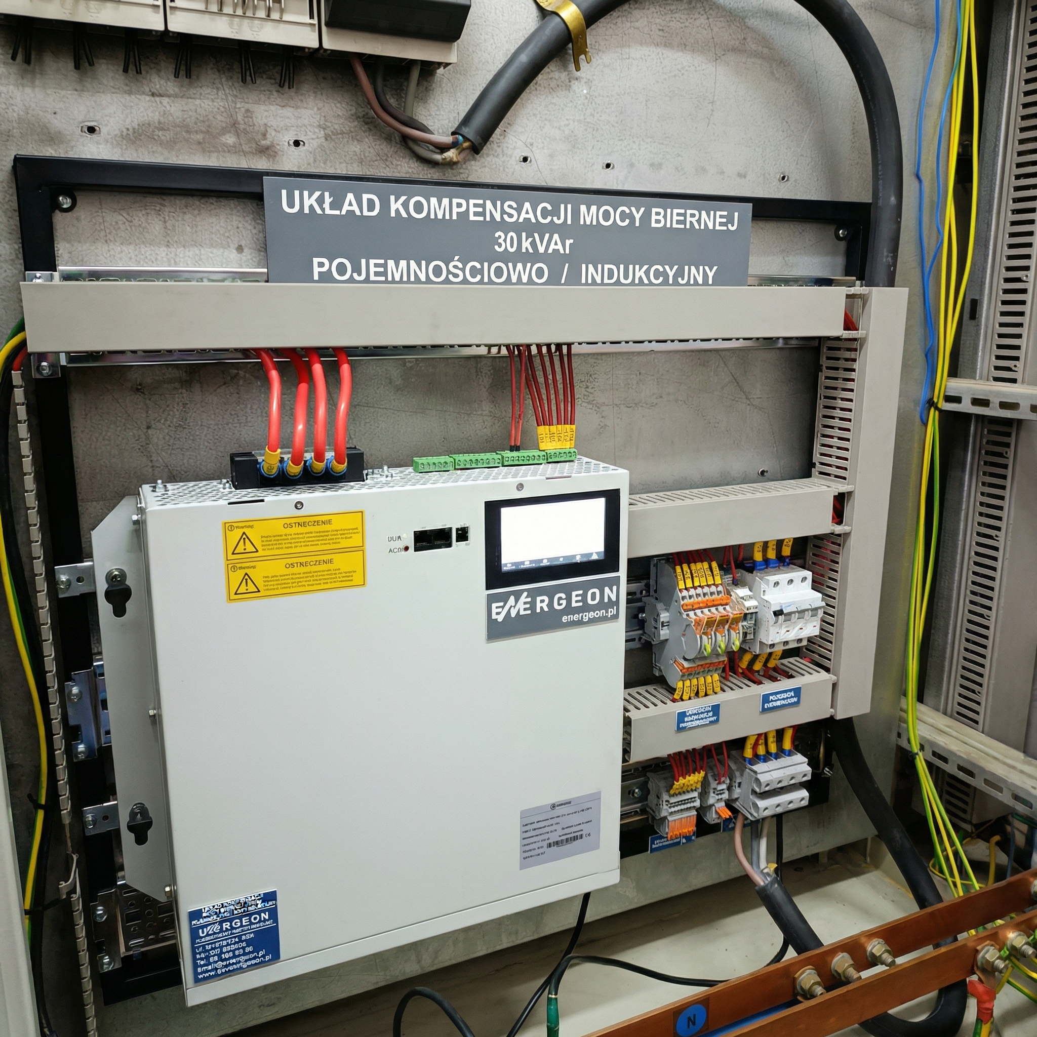 Realizacja kompensacji mocy biernej - projekt 11