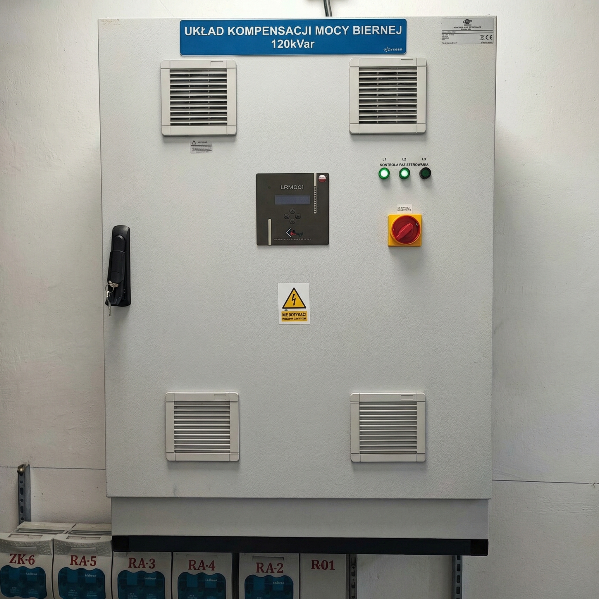 Realizacja kompensacji mocy biernej - projekt 20